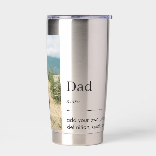 Vater Word Definition Foto Thermobecher (Links)