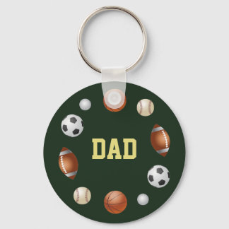 Vater World of Sports Name Schlüsselanhänger - For