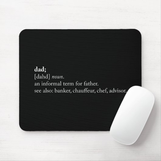 Vater - Wörterbuch-Definition Mousepad (Mit Mouse)