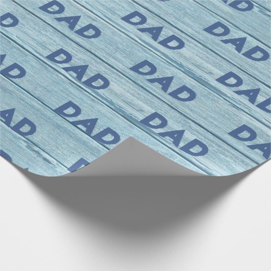 VATER Wrapping Papier Driftwood Beach. Geschenkpapier (Ecke)