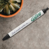 Vater würde eher Pen Golfspielen Kugelschreiber