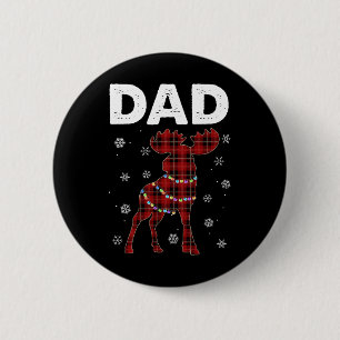 Vater X-mas Elche Weihnachtsfamilie Matching Pajam Button