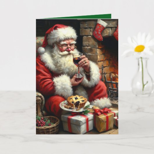 Vater Xmas 1 Karte (Kleine Pflanze)