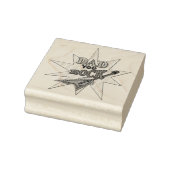 Vater You Rock Gummistempel (Stempel)