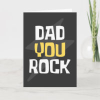 Vater You Rock - Vatertag / Geburtstagsgeschenk