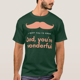 Vater Youre Wonderful Vathers Day T-Shirt