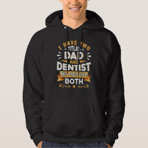 Vater Zahnarzt Zahnheilkunde Zahnarzt Zahnarzthelf Hoodie