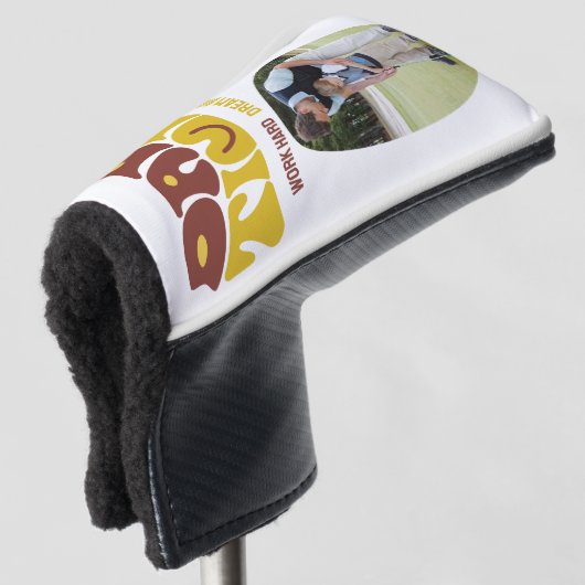 VATER-ZEIT TRAUM GROß TRENDIGES DESIGN GOLF HEADCOVER (3/4 Vorderseite)