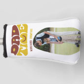 VATER-ZEIT TRAUM GROß TRENDIGES DESIGN GOLF HEADCOVER (Vorderseite)