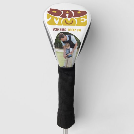 VATER ZEIT TRÄUME GROSS TRENDIGES DESIGN GOLF HEADCOVER (Vorderseite)
