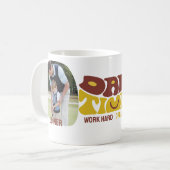 VATER-ZEIT TRÄUME GROSS TRENDIGES DESIGN KAFFEETASSE (Vorderseite Links)