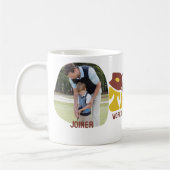 VATER-ZEIT TRÄUME GROSS TRENDIGES DESIGN KAFFEETASSE (Links)