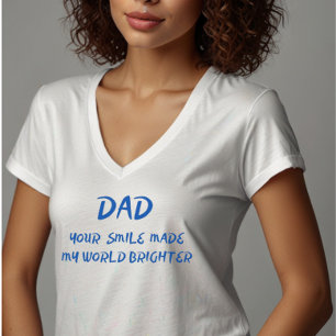 Vater Zitat Frauen T - Shirt