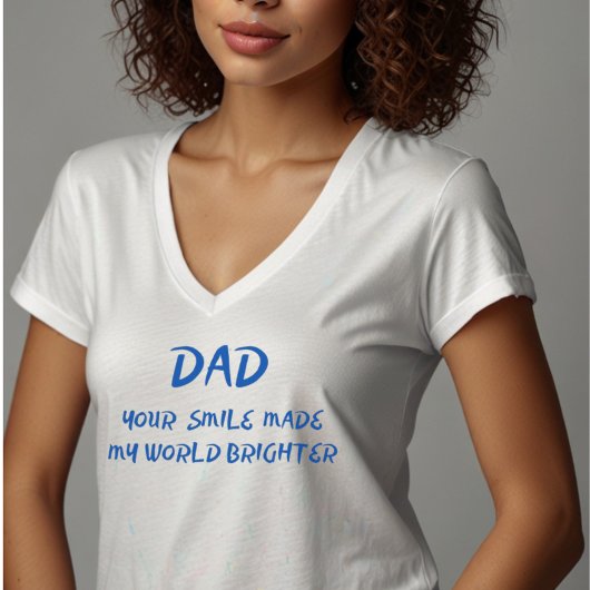 Vater Zitat Frauen T - Shirt