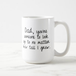 Vater-Zitat-Tasse Kaffeetasse