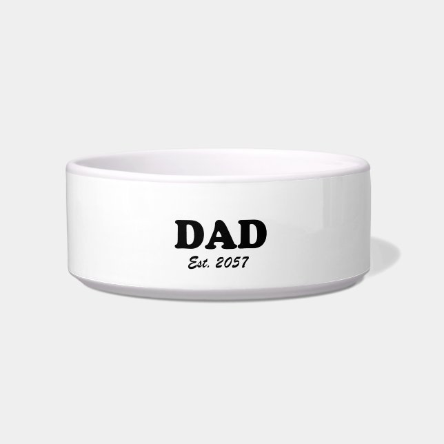 Vater Zolltarifdatum Moderne Typografie Napf (Vorderseite)