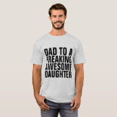 VATER ZU EINEM FREAKIERENDEN PHANTASTISCHEN T - SH T-Shirt (Vorne ganz)