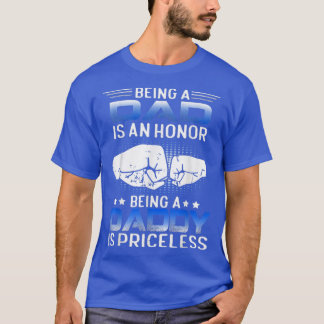 Vater zu sein, ist ein EHRENHUND, ein DADDY zu sei T-Shirt