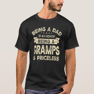 Vater zu sein ist eine Ehre, Gramps zu sein, das s T-Shirt