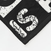 Vater zu sein ist eine Ehre, Großvater zu sein, is Fleecedecke (Ecke)