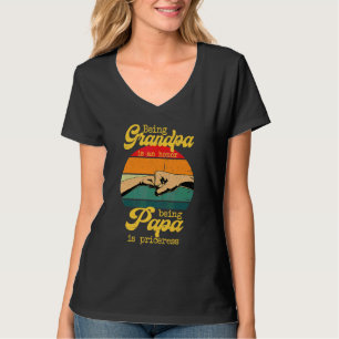 Vater zu sein ist eine Ehre Papa zu sein ist unbez T-Shirt