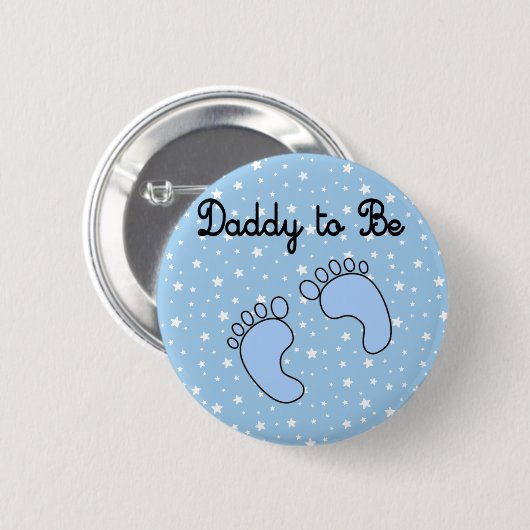 Vater zu sein (Junge) Button (Vorne & Hinten)