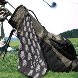 Vater zu sein Ultrasound Foto 1. Pater Golf Handtu Golfhandtuch