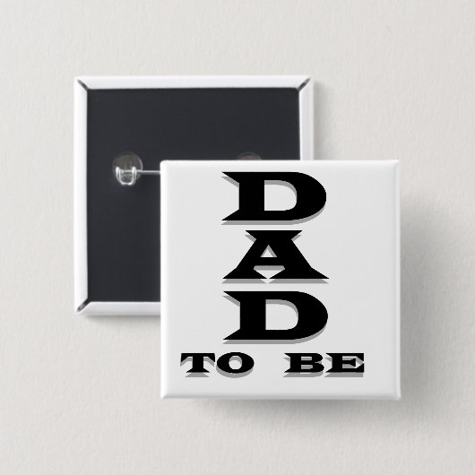 Vater zu Shirts und Geschenken Button (Vorne & Hinten)