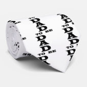 Vater zu Shirts und Geschenken Krawatte (Gerollt)