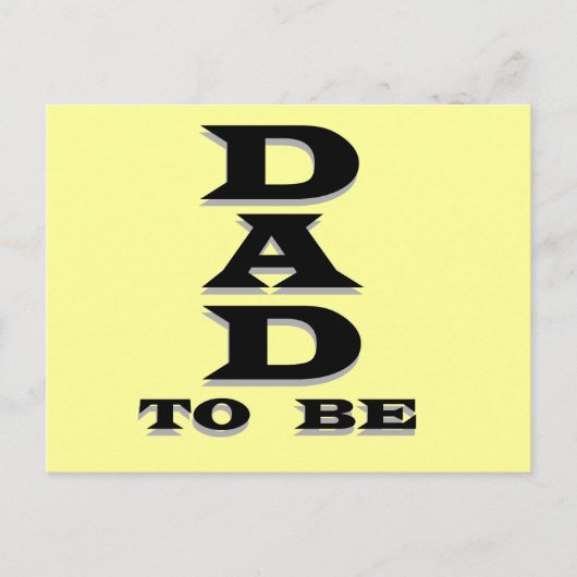 Vater zu Shirts und Geschenken Postkarte (Vorderseite)