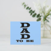 Vater zu Shirts und Geschenken Postkarte (Stehend Vorderseite)