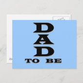 Vater zu Shirts und Geschenken Postkarte (Vorne/Hinten)