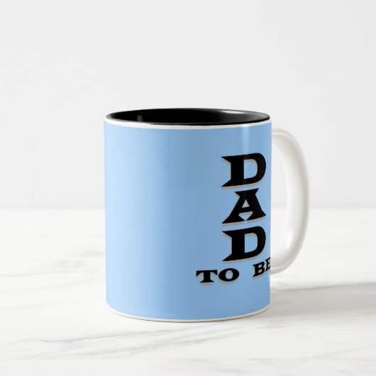 Vater zu Shirts und Geschenken Zweifarbige Tasse (VorderseiteRechts)