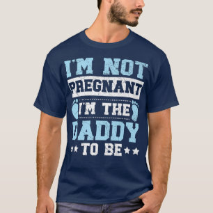 Vater zu werden Baby-Ankündigung Geschlecht offenb T-Shirt