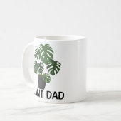 Vater Zuhause Pflanze bleibe Kaffeetasse (Vorderseite Links)