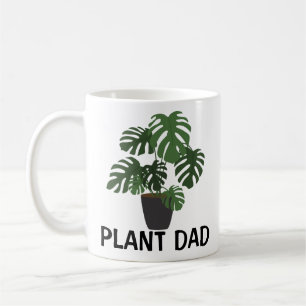 Vater Zuhause Pflanze bleibe Kaffeetasse