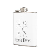 Vater, zum Flasche zu sein Flachmann (Links)