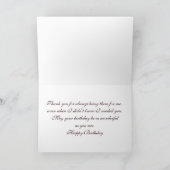 Vater zum Geburtstag Karte (Innenseite)