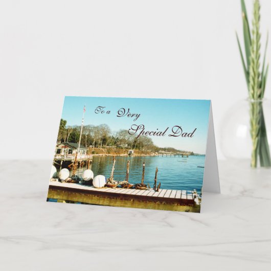 Vater zum Geburtstag Karte (Vorderseite)