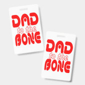 Vater zum Knochen Ausweis (Vorder- & Rückseite)