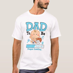 Vater zum Laden bitte warten Sie die sonnige Schwa T-Shirt