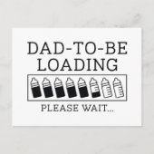 Vater zum Laden Postkarte (Vorderseite)