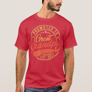 Väter zum Ururgroßvater befördert Est 2022 Neuer G T-Shirt