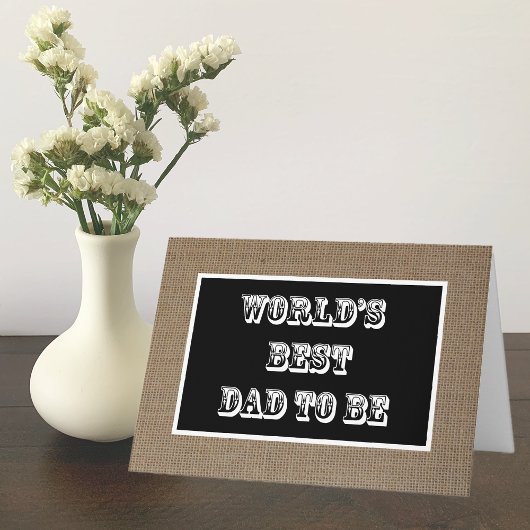 Vater zum Vatertag Karte