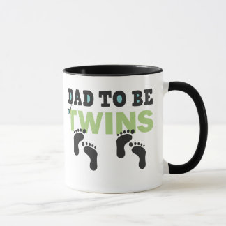 Vater, zum von den Zwillingen zu sein Tasse
