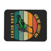 Vater zur Pflege von Sonnengärtnern Magnet (Horizontal)