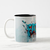 Vater Zweifarbige Tasse (Links)