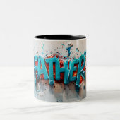 Vater Zweifarbige Tasse (Mittel)