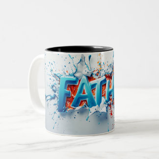 Vater Zweifarbige Tasse