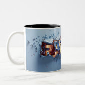 Vater Zweifarbige Tasse (Links)